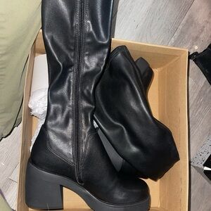 steve madden berkleigh high heel boots!!